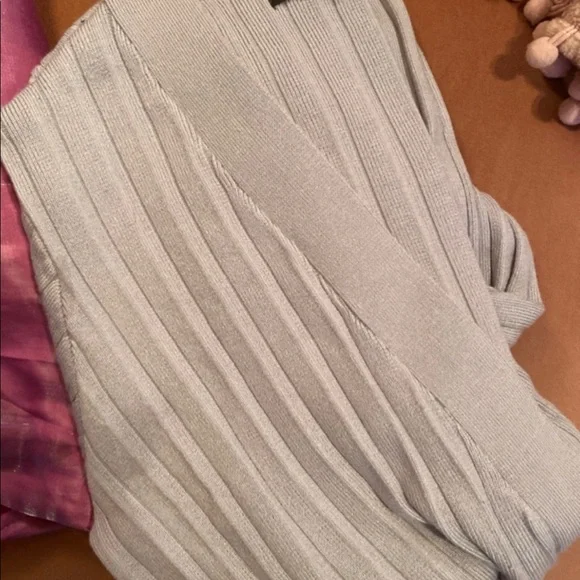 ๐๏ธ Button front lantern sleeve ribbed knit cardigan - Picture 10 of 10